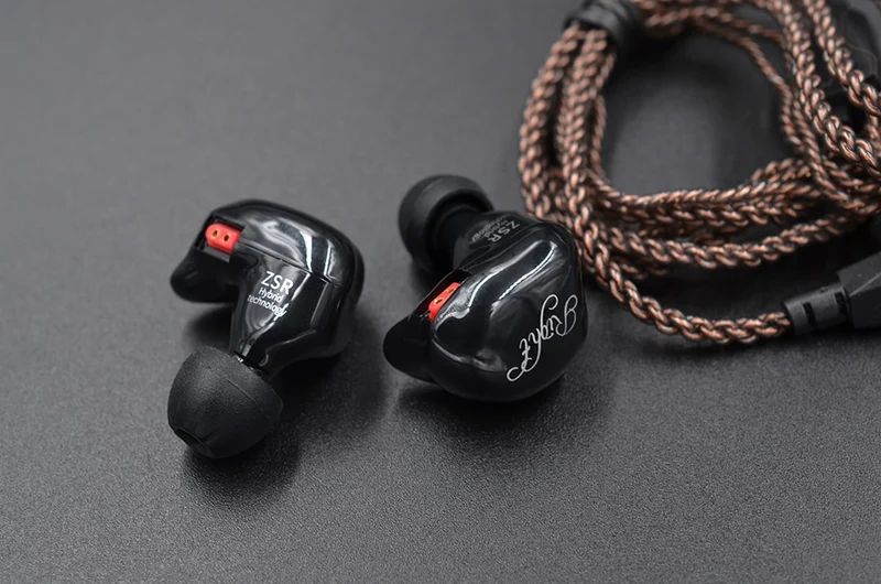 KZ ZSR Six Drivers In Ear Earphone Armature And Dynamic Hybrid Headset