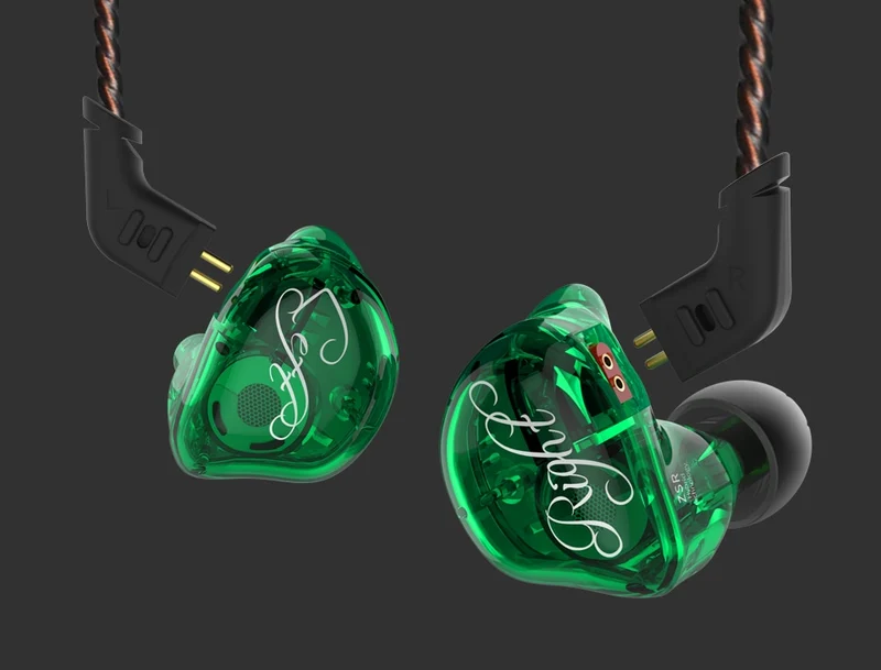 KZ ZSR Six Drivers In Ear Earphone Armature And Dynamic Hybrid Headset