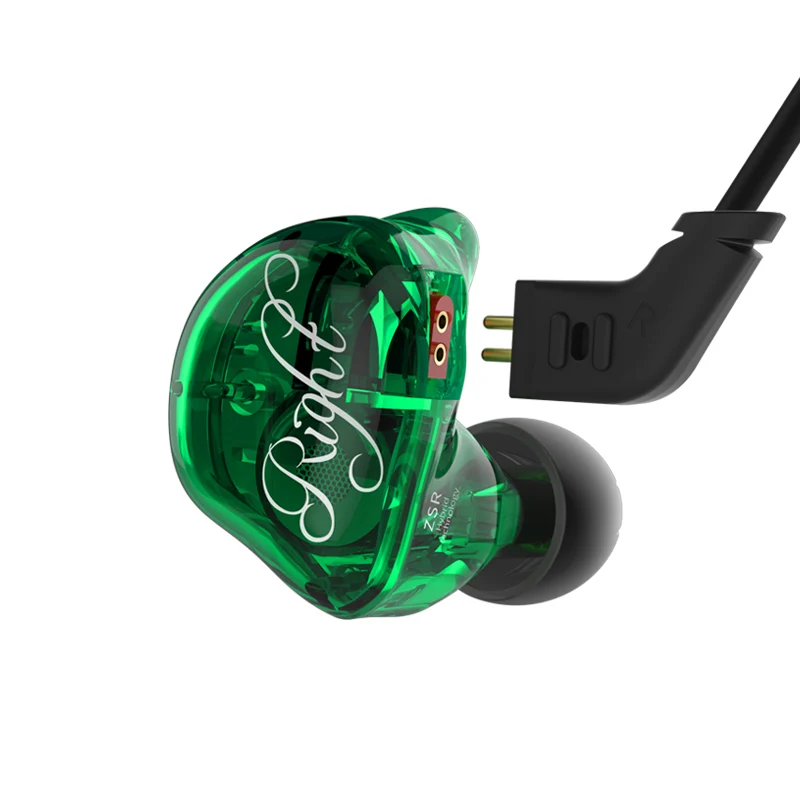 KZ ZSR Six Drivers In Ear Earphone Armature And Dynamic Hybrid Headset