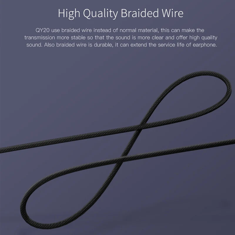QCY QY20 Bluetooth sweat proof wireless sport earphones