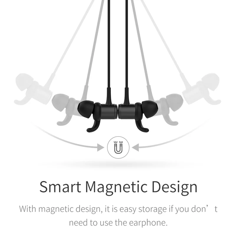QCY M1S magnetic V4.2 chip Bluetooth headphone