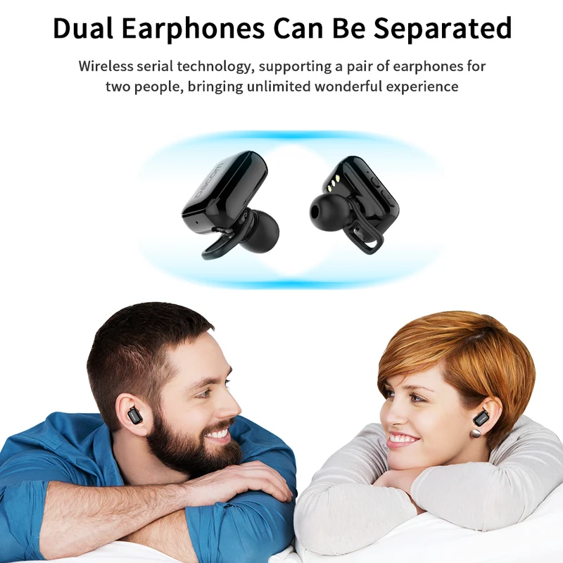 DACOM GF8 TWS Mini Wireless Earphones with Microphone