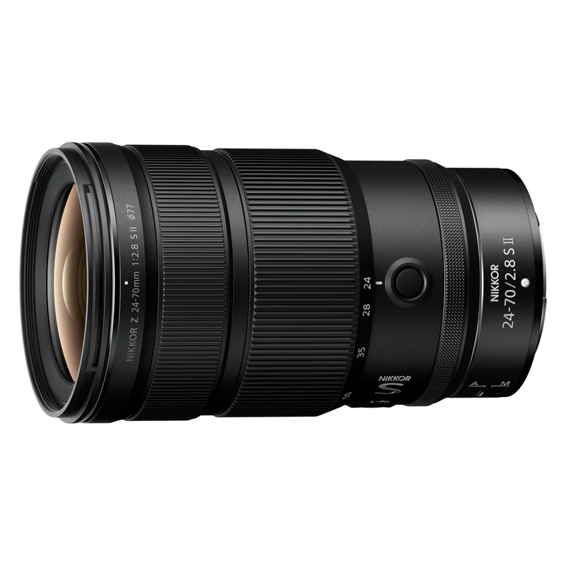 Nikon NIKKOR Z 24-70mm f/2.8 S II | The World's First Internal Zoom f/2.8 Full-Frame 24-70mm Zoom Lens | Nikon USA Model - Reconditioned