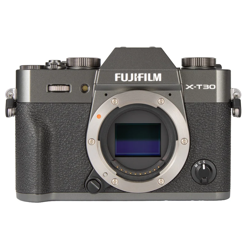FUJIFILM X-T30 III Mirrorless Camera Body, Charcoal Silver