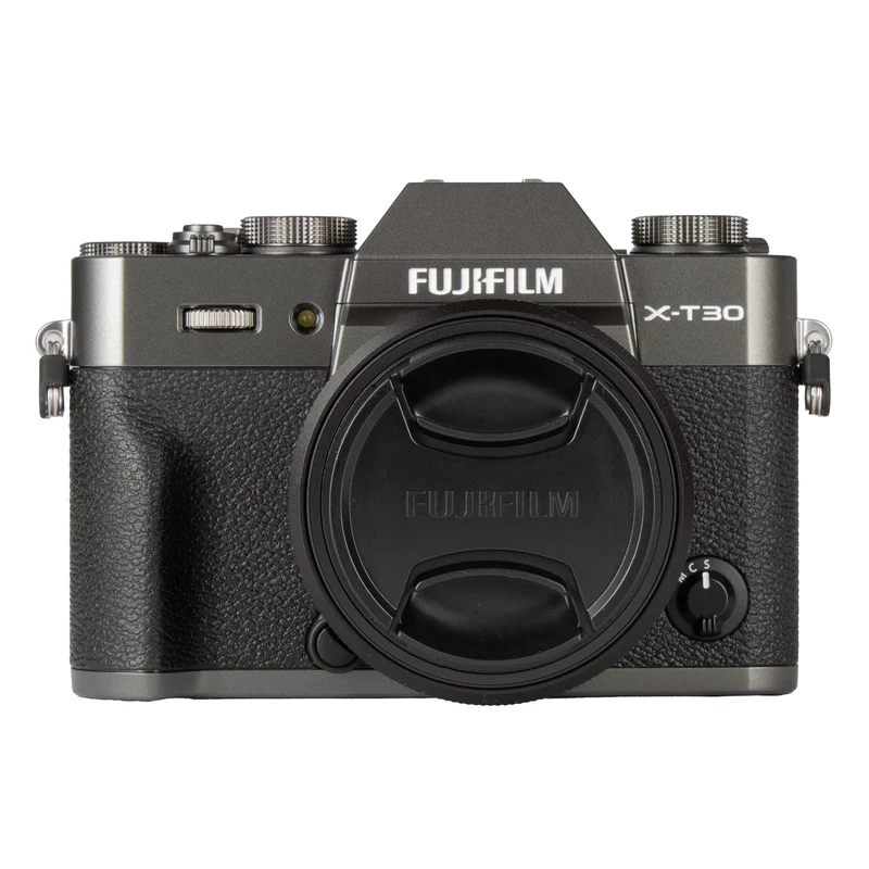 FUJIFILM X-T30 III Mirrorless Camera Body, with XC13-33mm Lens Kit, Charcoal Silver