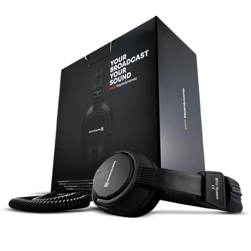 Beyerdynamic DT 252 80 Ohm Single-Ear Closed Dynamic Headphone for Broadcast Applications