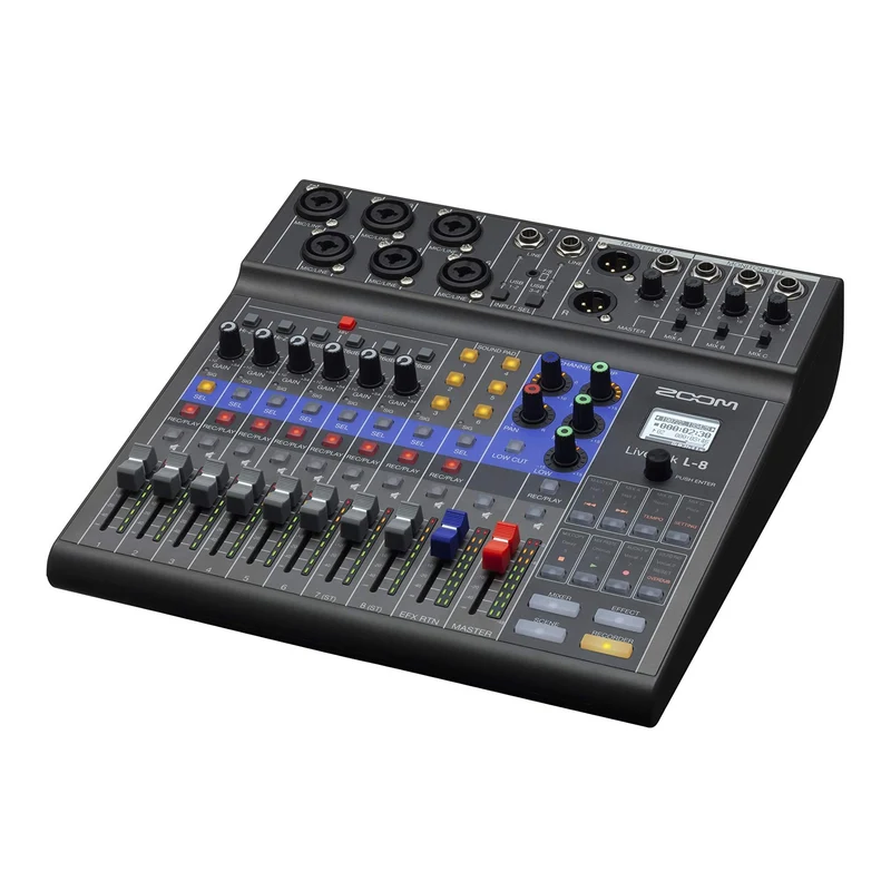 Zoom Podcast Digital Mixer/Recorder (L-8)