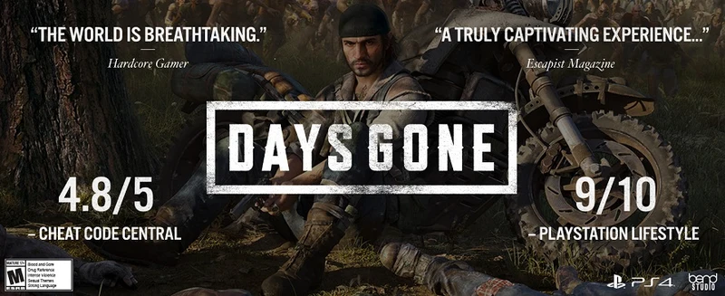 PS4 Days Gone Standard Edition - Playstation 4 Game