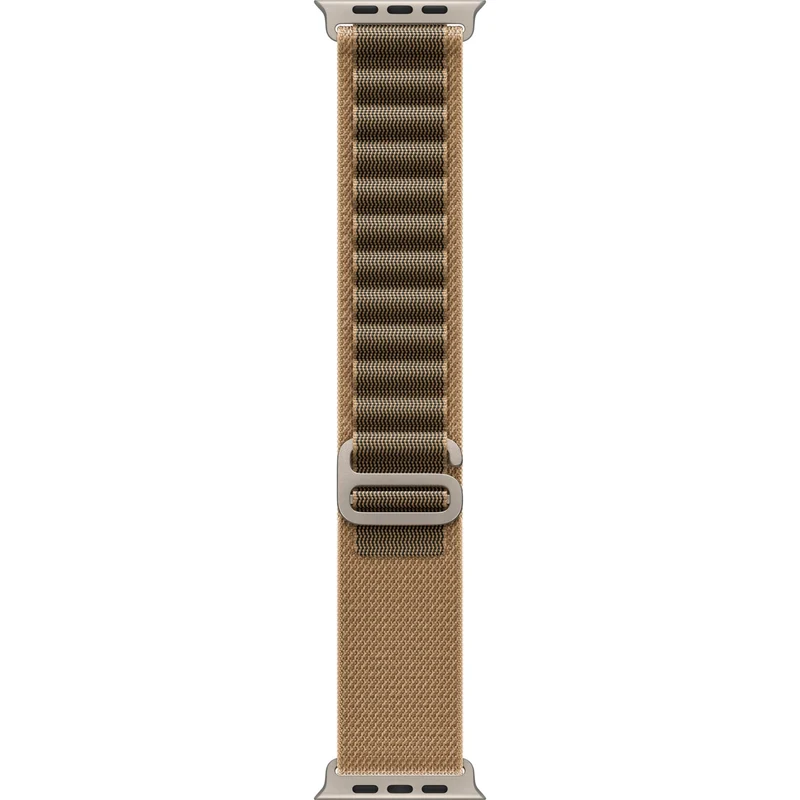 Apple Watch 49mm [Desert] Alpine Loop [Small] [Natural Titanium Finish]