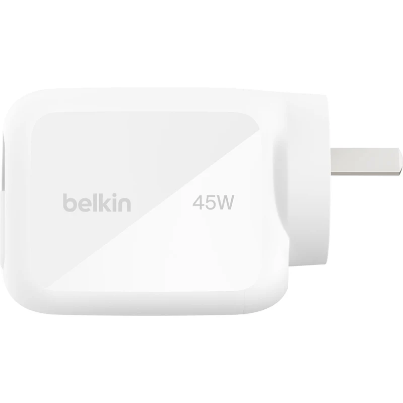 Belkin UltraCharge Retractable GaN Wall Charger 45W