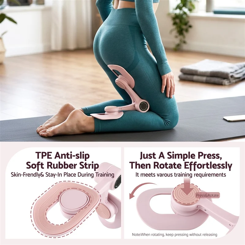 Everfit Thigh Master Exercise Trainer Devices (Pink)