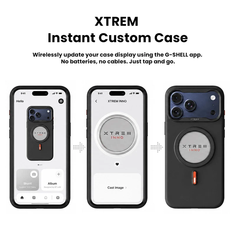XTREM iPhone 17 Pro Max MagSafe Customisable Case (Black)