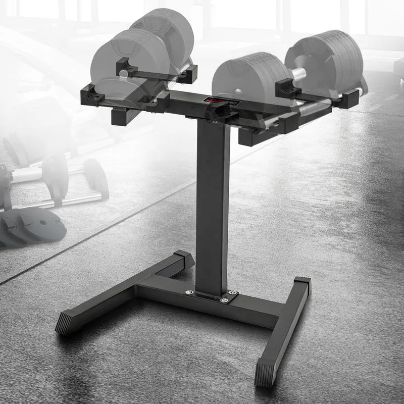 Powertrain 150kg Heavy Duty Adjustable Dumbbell Stand Weight Rack Holder for Eon 36kg Dumbbells Home Gym Storage