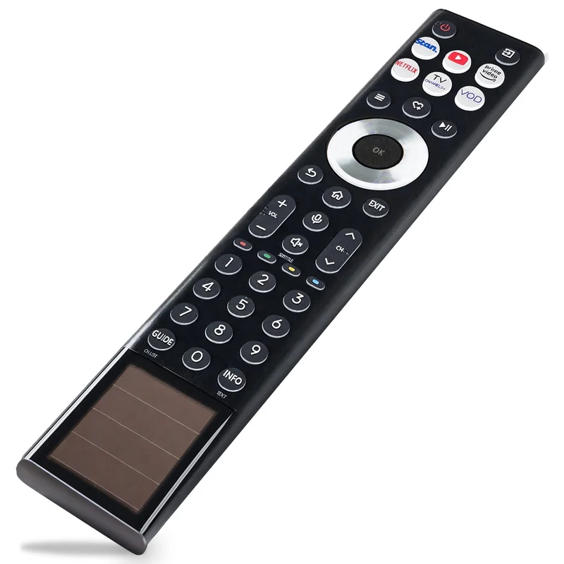 Hisense ERF6J66H Genuine Original TV Remote Control Replacement Remote for Hisense Solar Powered Smart TV Voice Function