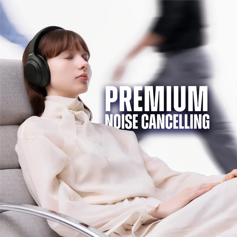 Sony WH-1000XM4C Wireless Noise Cancelling Over-Ear Headphones (Black)