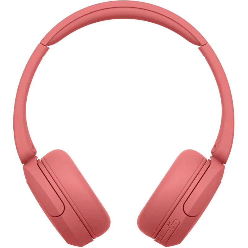 Sony WH-CH530 Wireless On-Ear Headphones (Coral Red)