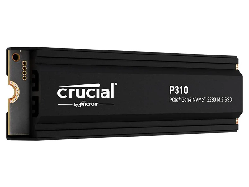 Crucial P310 2TB PCIe Gen4 NVMe M.2 SSD with Heatsink