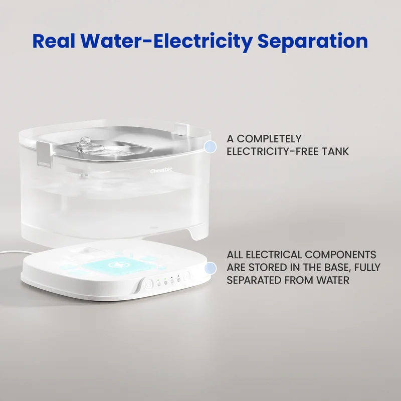 Cheerble D1 4L Automatic Pet Water Fountain