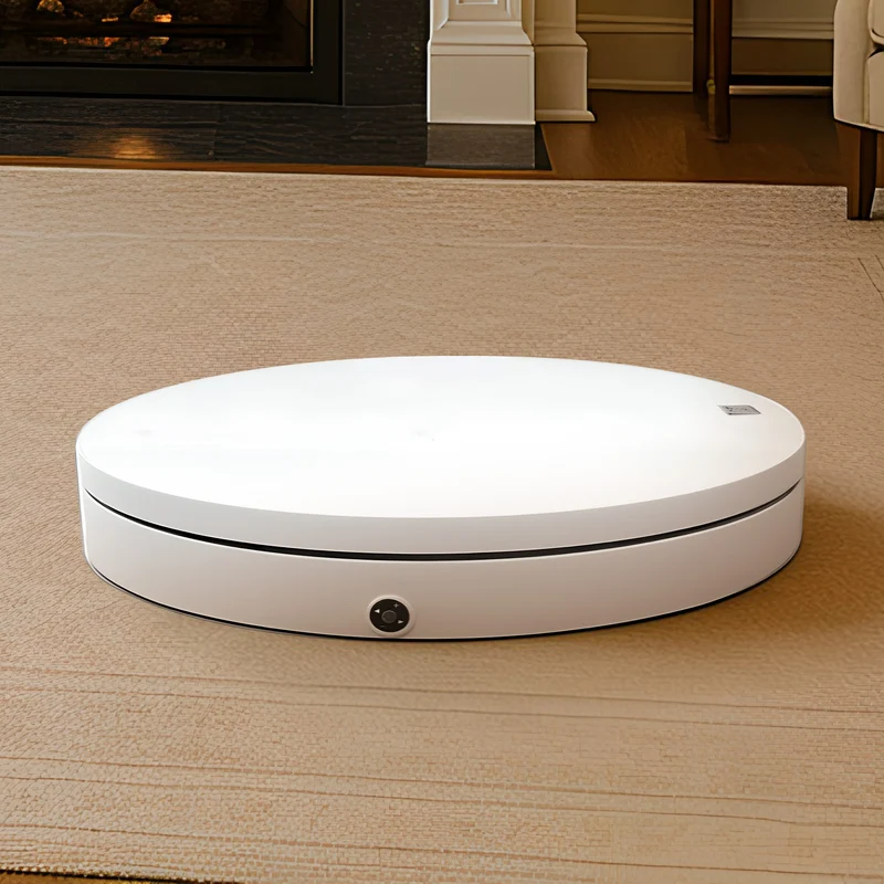 Christabelle 80cm 200kg Commercial Electric Shop Turntable Platform (White)