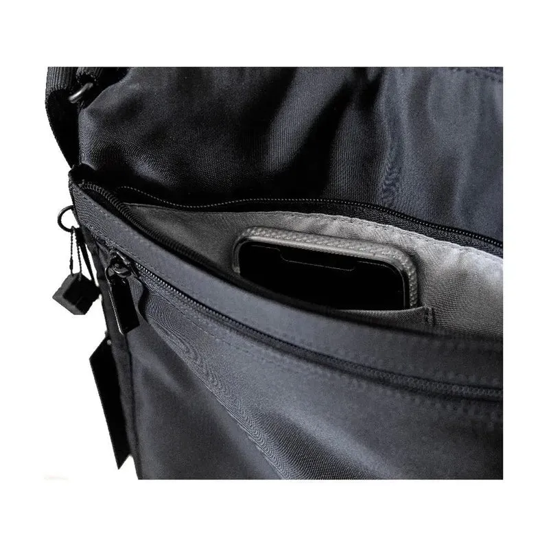 Hedgren Fanzine Shoulder Bag RFID Pocket Black Crossbody Bag Tablet Pouch Black