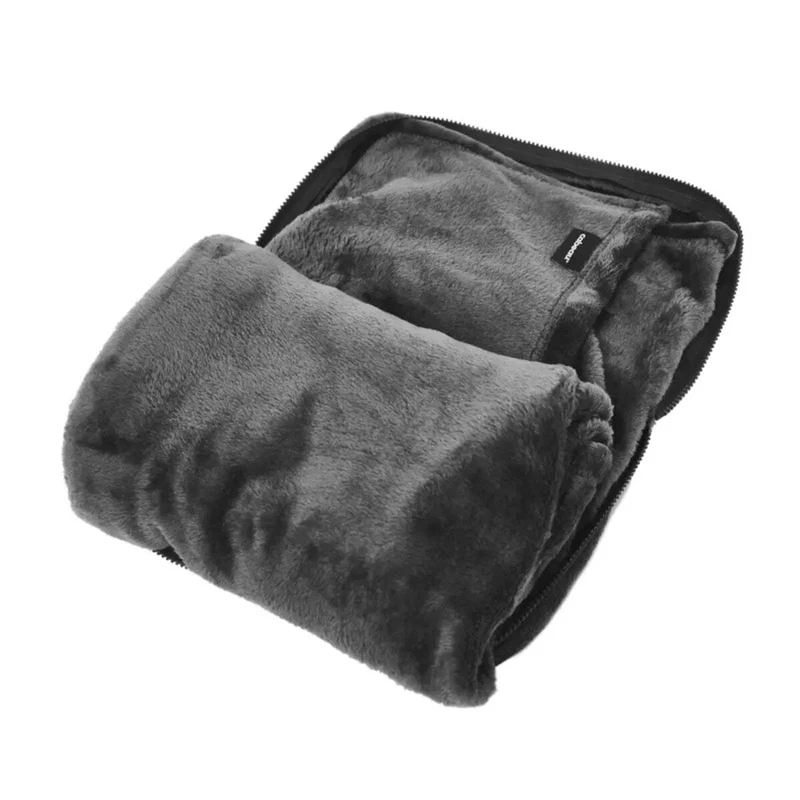 Cabeau Fold 'n Go 4-in-1 Travel Blanket & Pillow (Charcoal)