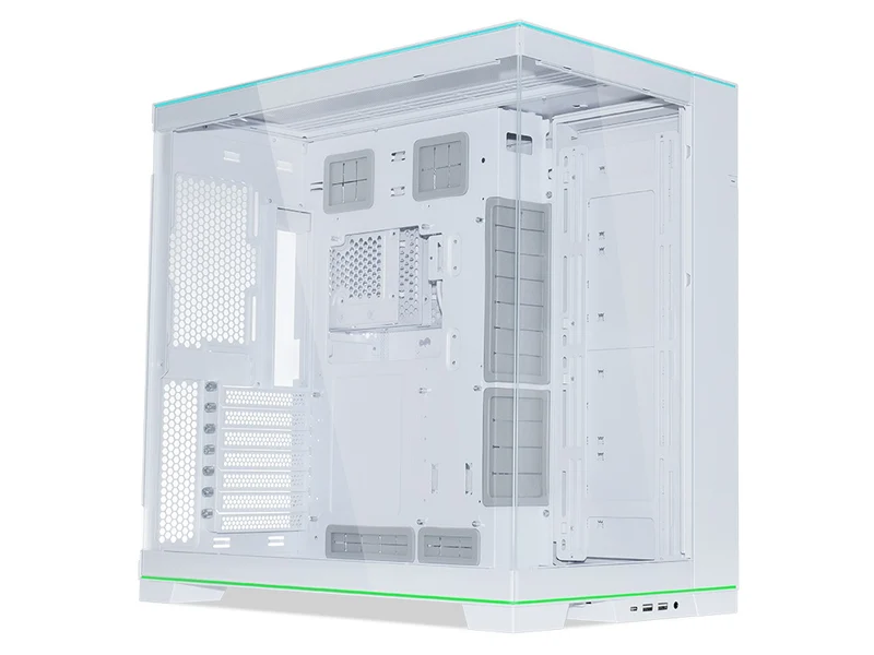 Lian Li O11 Dynamic EVO RGB Tempered Glass Mid-Tower Case - White