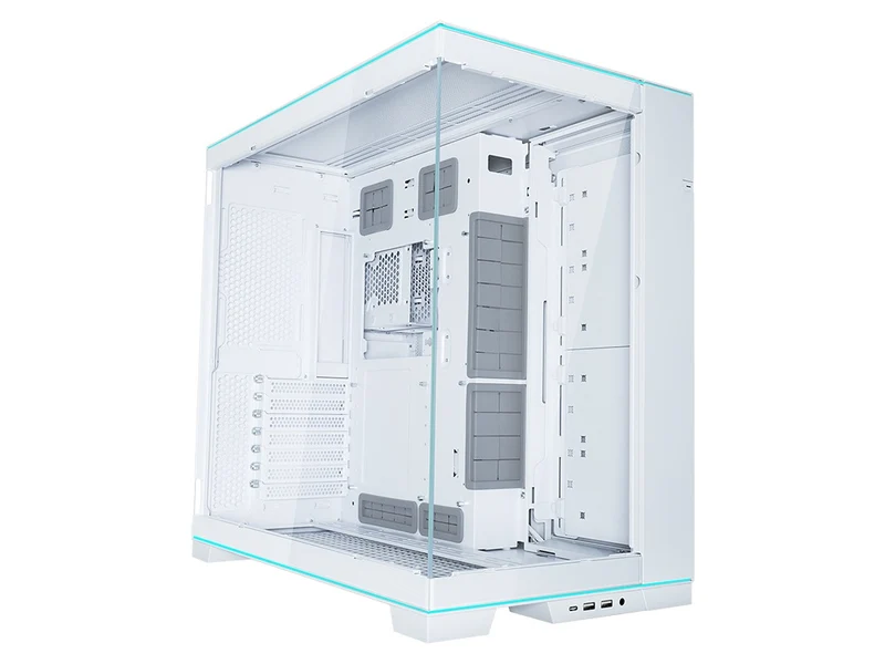 Lian Li O11 Dynamic EVO RGB Tempered Glass Mid-Tower Case - White