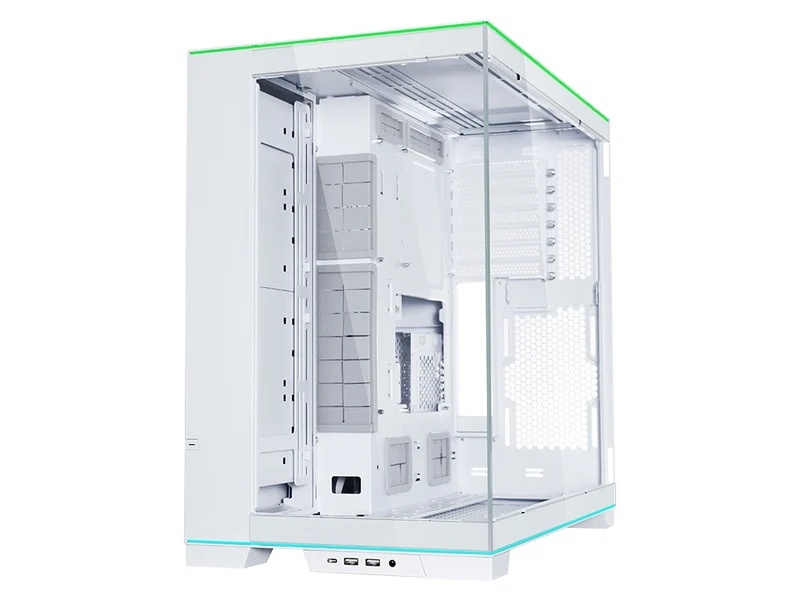 Lian Li O11 Dynamic EVO RGB Tempered Glass Mid-Tower Case - White