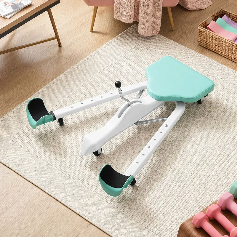 Everfit Leg Stretcher Machine Foldable 180 degree Adjustable Split Machine Green