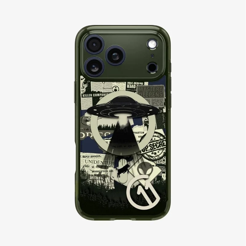 SPIGEN Apple iPhone 17 Pro c11 Series Ultra Hybrid (MagFit) Case (Phantom)