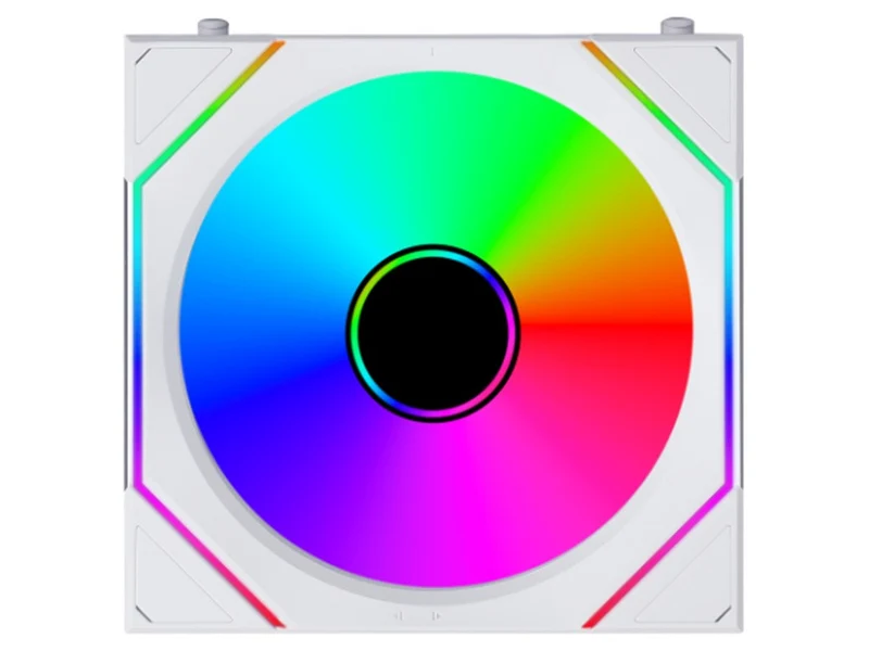 Lian Li Uni Fan SL Infinity Flex 2.4GHz Wireless 120mm ARGB Fan 3 Pack - White (12SLIN1F3W)