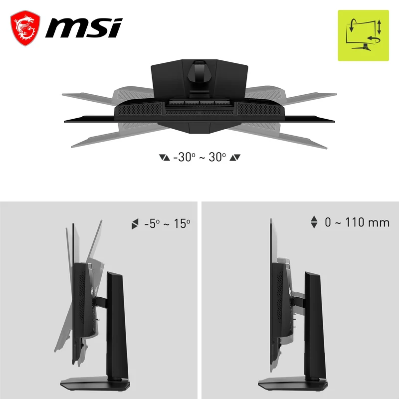 MSI MAG 321UP 32" 4K UHD 240Hz QD-OLED Gaming Monitor