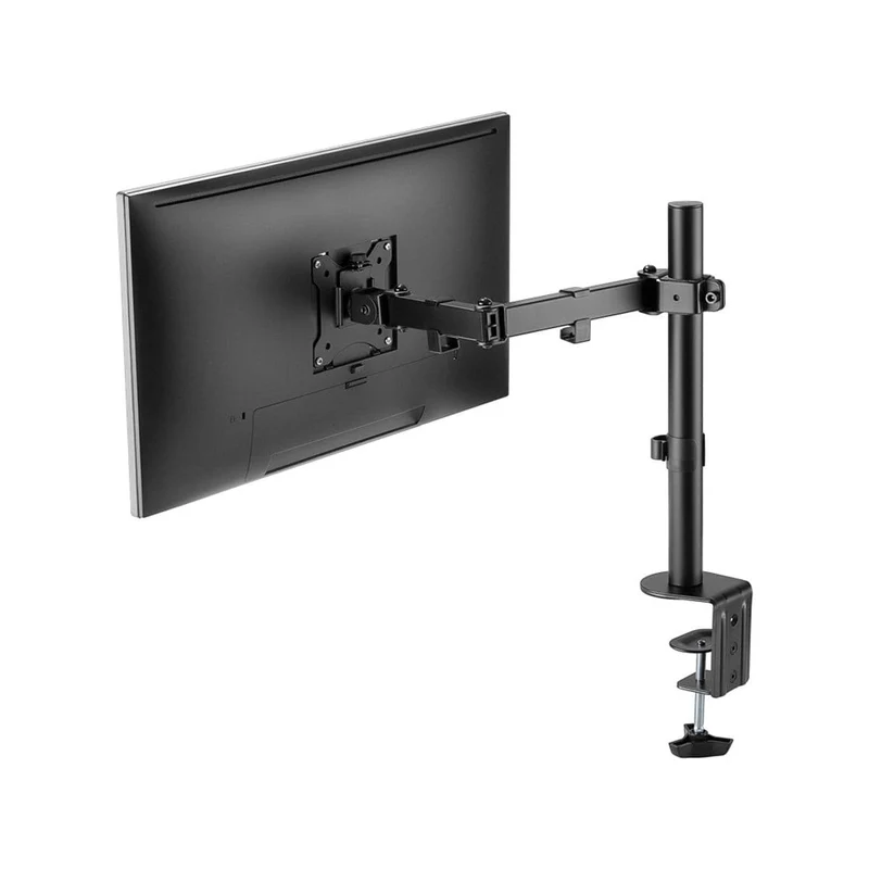 Goobay Single Computer Monitor Desk Mount Flex 43-81cm (Black)