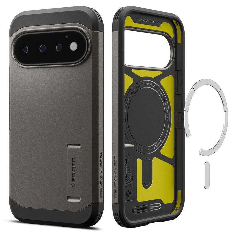 Spigen Google Pixel 11 Pro Tough Armor (MagFit) Case (Gunmetal)