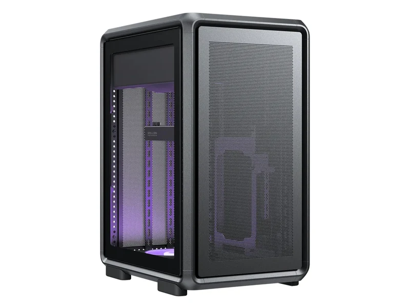 Cooler Master MasterFrame 400 Mesh Micro-ATX Case (Black)