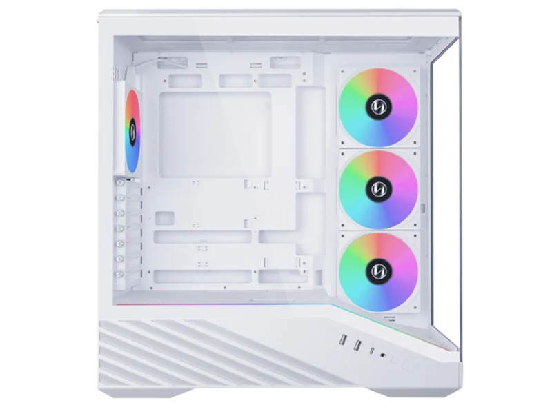 Lian Li Vector V100 ARGB Tempered Glass Mid-Tower Case - White
