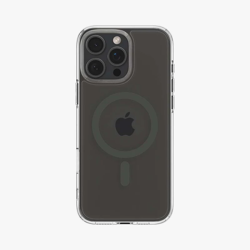 Spigen Apple iPhone 16 Pro Max Ultra Hybrid T MagFit Case (Clear Case / Graphite Ring)