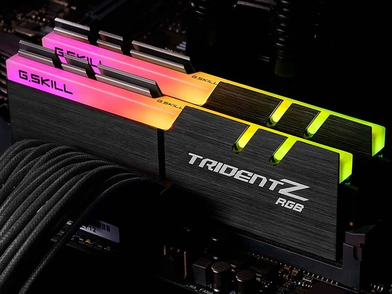 G.Skill Trident Z RGB 32GB (2 x 16GB) DDR4 3600MHz CL18 RAM - Black