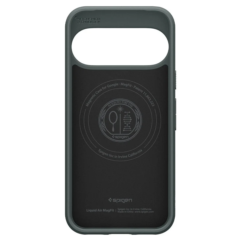 Spigen Google Pixel 11 Pro XL Liquid Air (MagFit) Case (Abyss Green)