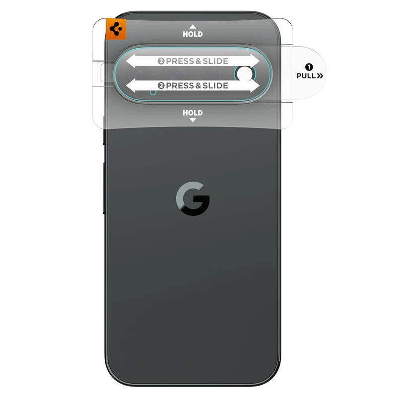 Spigen Google Pixel 11 Pro XL EZ Fit Pro GLAS.tR Optik 2PCS Camera Lens Protector (Clear)