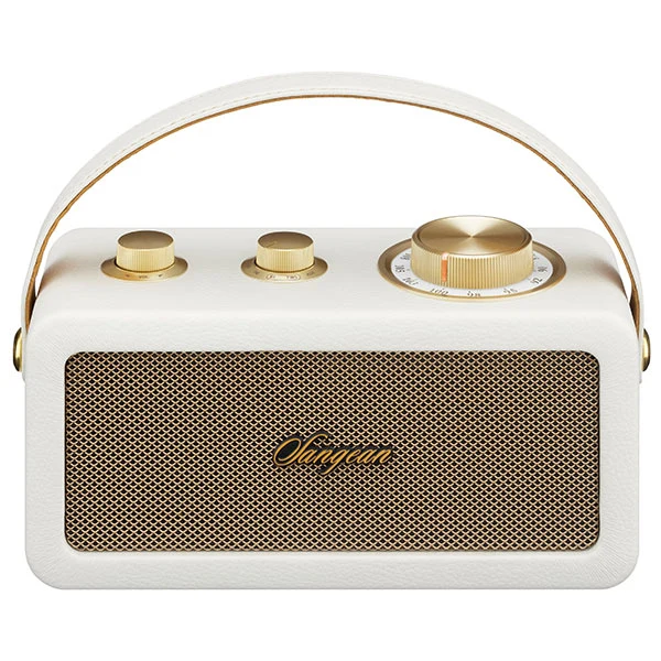 Sangean RA-101 BT Speaker w FM Radio - White
