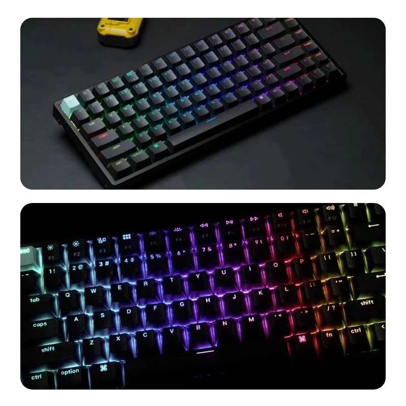 Keychron Cherry Profile Double-Shot PBT Shine-Through Keycap Set 121 keys