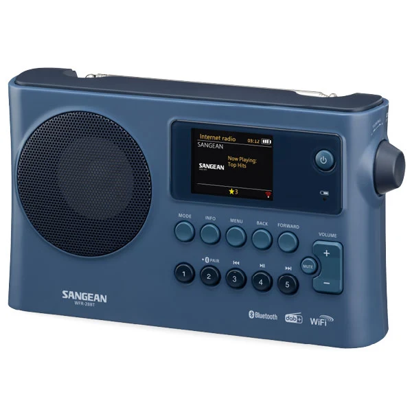 Sangean WFR-28BT DAB+ FM BT Portable Radio - Dark Blue - Limited Edition