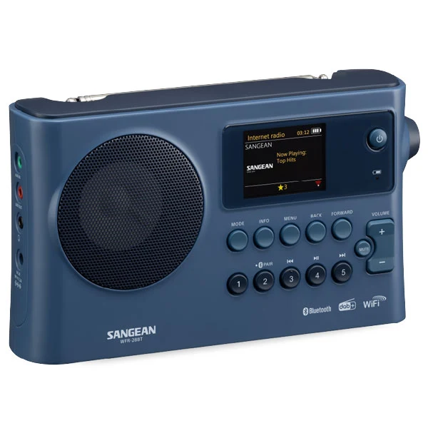 Sangean WFR-28BT DAB+ FM BT Portable Radio - Dark Blue - Limited Edition