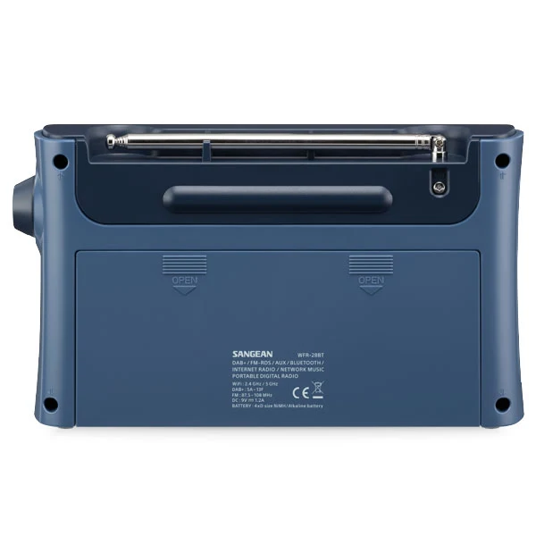 Sangean WFR-28BT DAB+ FM BT Portable Radio - Dark Blue - Limited Edition