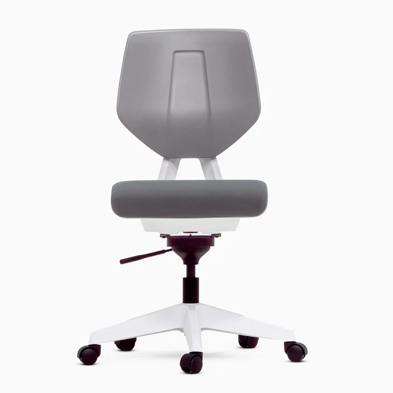 Desky Swivel 3D Tilt Chair (White/Grey)