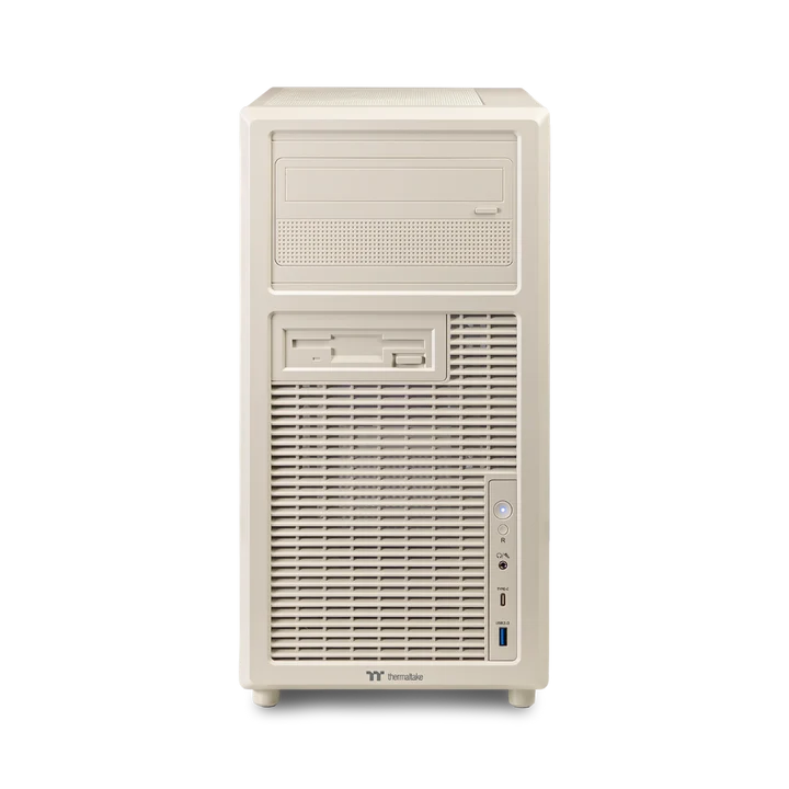 Thermaltake Retro Air Gaming Desktop PC (AMD 7500F/ RTX 5060 / 16GB RAM)