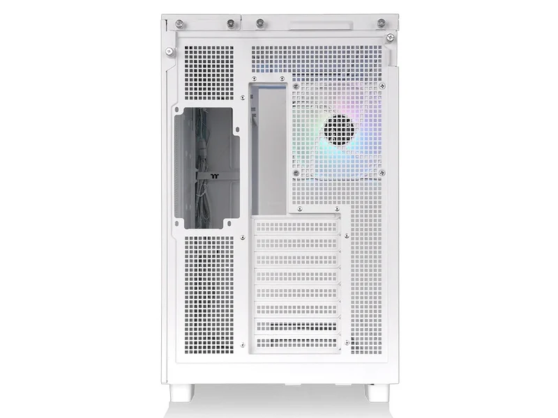Thermaltake View 380 XL Tempered Glass ARGB Snow Mid-Tower Case - White Snow