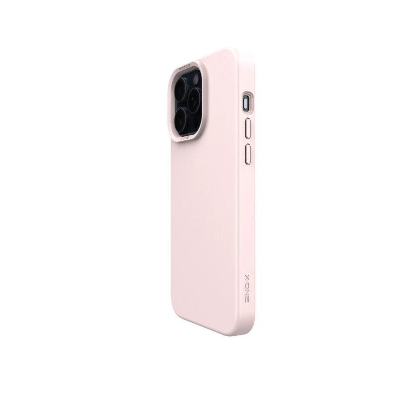 X.One [MagSafe] Dropguard 3S / 3.0 Matte Silicone Case iPhone 15 Pro Pink