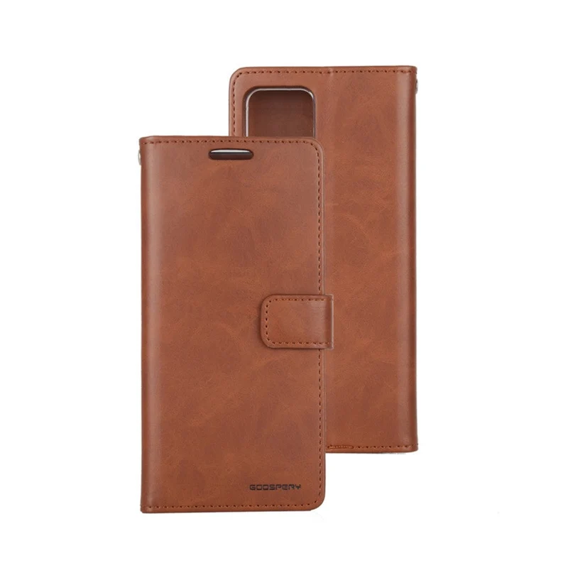 Goospery Bluemoon Diary case for iPhone 14 Pro - Brown